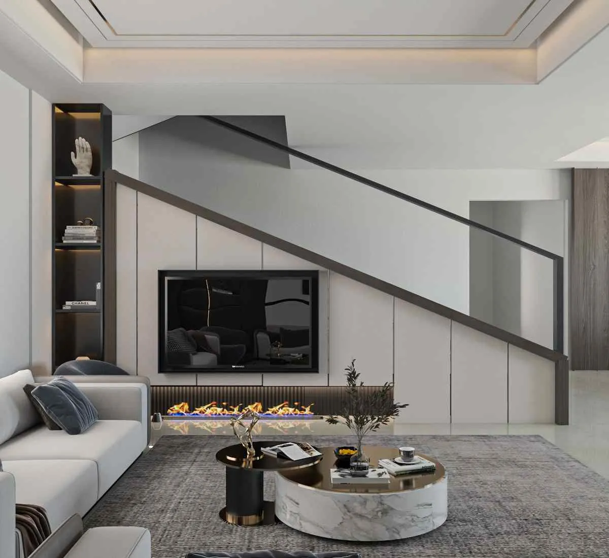 ديكورات منازل حديثة وبسيطةفي شمال الرياض 