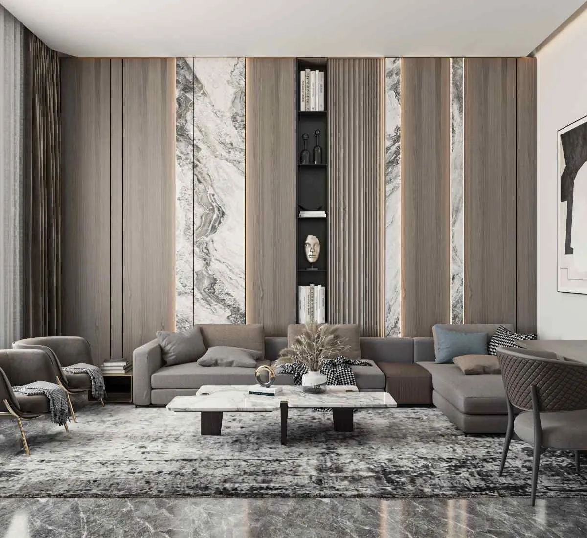 افضل أنواع الديكورات المنزلي الفاخر بالرياض 