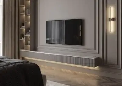 ديكورات شاشات خشبية بسيطة في رماح 