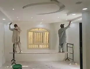 احدث ديكورات جدران وديكورات أنيقة لمنزلك حي النرجس والياسمين