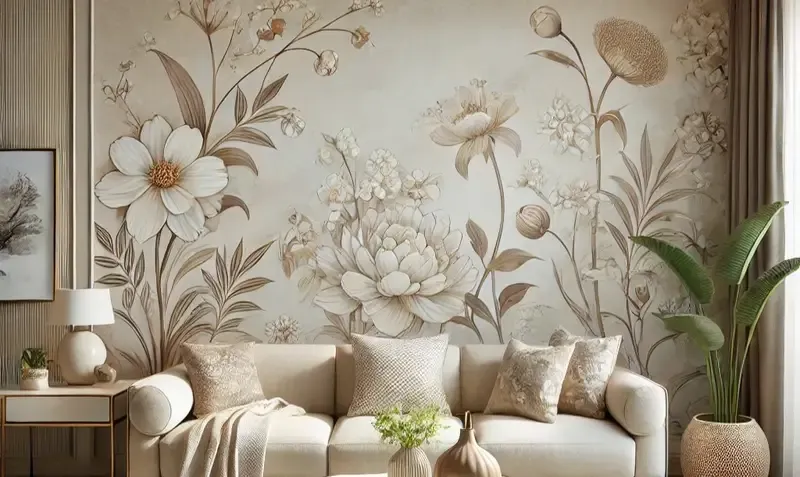 ورق جدران مناظر ثلاثيه الابعاد 3d في جميع أحياء شمال الرياض