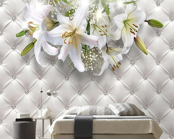 ورق جدران مناظر ثلاثيه الابعاد 3d في جميع أحياء شمال الرياض