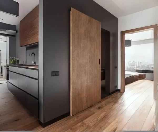 أبواب خشب داخلية مودرن بحي الصحافة:الفخامة والجودة للأبواب